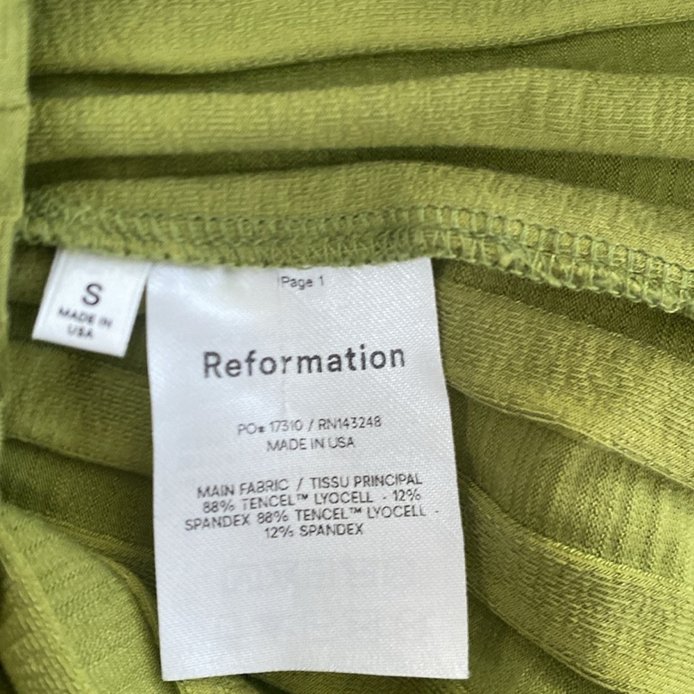 Reformation Small Mel Ribbed Dress - Picture 3 of 12